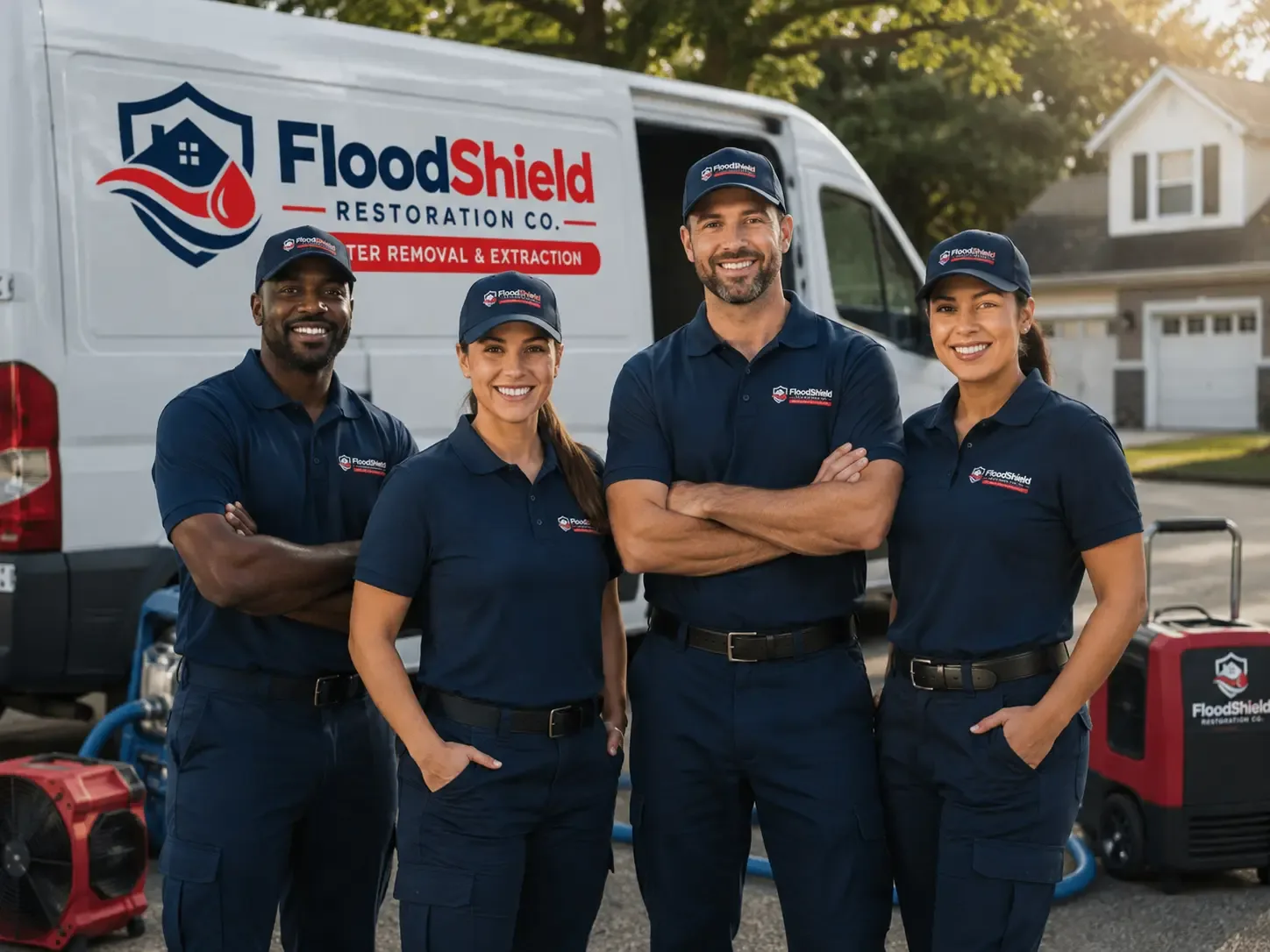 Flood Damage Restoration company in Wardville, OK